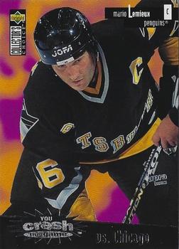 1996-97 Collector's Choice - You Crash the Game Silver #C5 Mario Lemieux Front