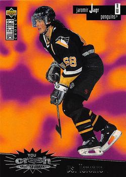 1996-97 Collector's Choice - You Crash the Game Silver #C6 Jaromir Jagr Front