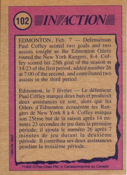 1982-83 O-Pee-Chee #102 Paul Coffey Back