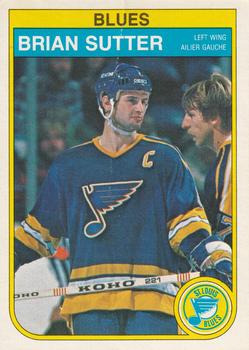 1982-83 O-Pee-Chee #311 Brian Sutter Front