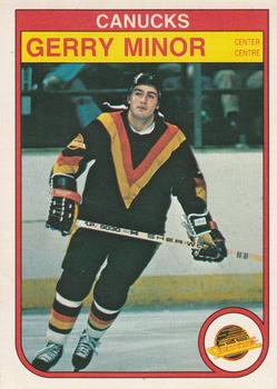 1982-83 O-Pee-Chee #352 Gerry Minor Front