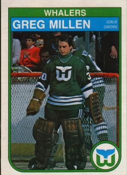 1982-83 O-Pee-Chee #126 Greg Millen Front
