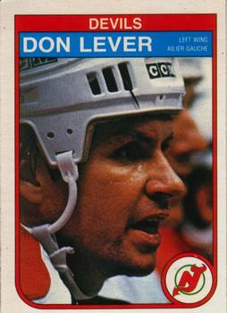 1982-83 O-Pee-Chee #141 Don Lever Front