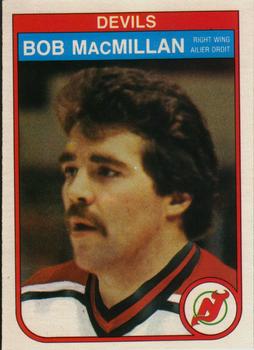 1982-83 O-Pee-Chee #143 Bob MacMillan Front