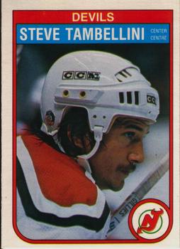 1982-83 O-Pee-Chee #147 Steve Tambellini Front