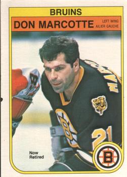 1982-83 O-Pee-Chee #14 Don Marcotte Front