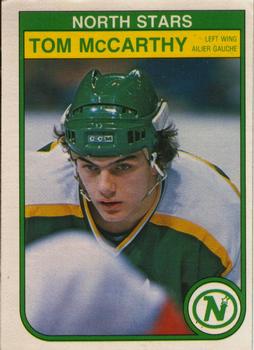 1982-83 O-Pee-Chee #169 Tom McCarthy Front