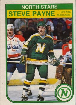 1982-83 O-Pee-Chee #172 Steve Payne Front