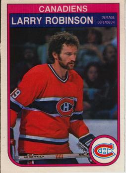 1982-83 O-Pee-Chee #191 Larry Robinson Front