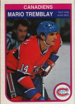 1982-83 O-Pee-Chee #193 Mario Tremblay Front