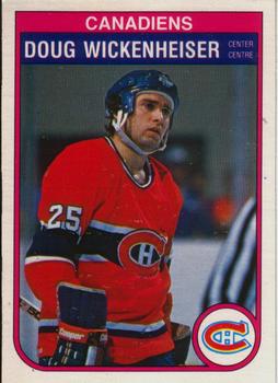 1982-83 O-Pee-Chee #196 Doug Wickenheiser Front