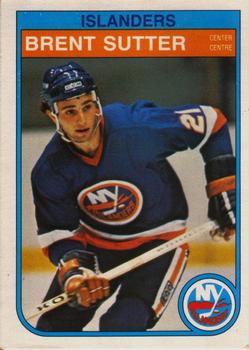 1982-83 O-Pee-Chee #216 Brent Sutter Front