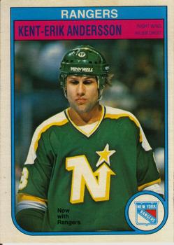 1982-83 O-Pee-Chee #218 Kent-Erik Andersson Front