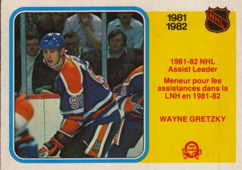 1982-83 O-Pee-Chee #240 Wayne Gretzky Front