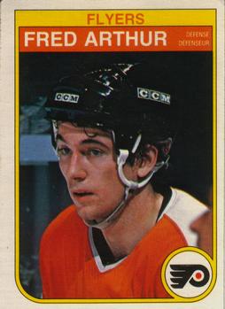 1982-83 O-Pee-Chee #245 Fred Arthur Front