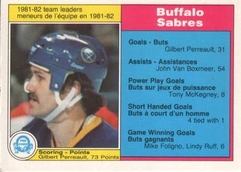1982-83 O-Pee-Chee #25 Gilbert Perreault Front