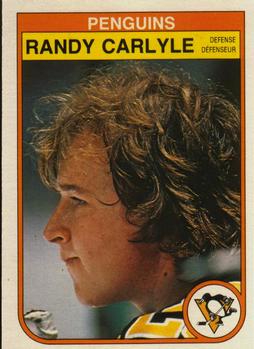 1982-83 O-Pee-Chee #265 Randy Carlyle Front