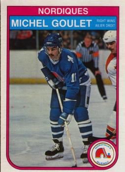 1982-83 O-Pee-Chee #284 Michel Goulet Front