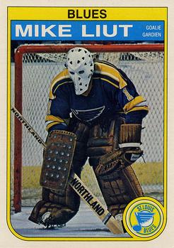 1982-83 O-Pee-Chee #306 Mike Liut Front