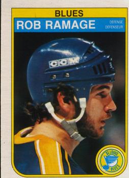 1982-83 O-Pee-Chee #310 Rob Ramage Front