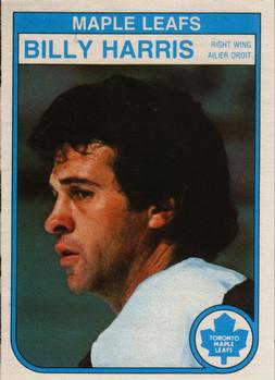 1982-83 O-Pee-Chee #322 Billy Harris Front