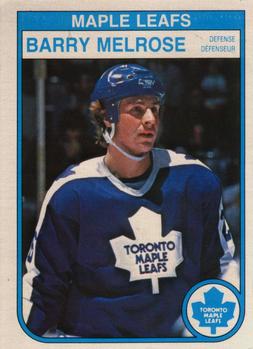 1982-83 O-Pee-Chee #328 Barry Melrose Front