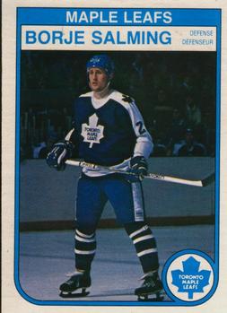 1982-83 O-Pee-Chee #332 Borje Salming Front