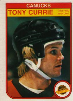 1982-83 O-Pee-Chee #341 Tony Currie Front