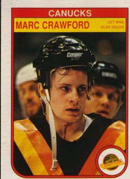 1982-83 O-Pee-Chee #342 Marc Crawford Front