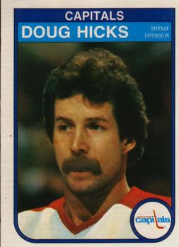 1982-83 O-Pee-Chee #365 Doug Hicks Front