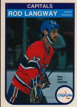 1982-83 O-Pee-Chee #368 Rod Langway Front