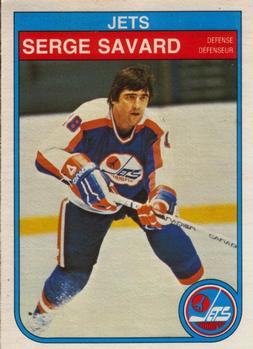 1982-83 O-Pee-Chee #390 Serge Savard Front