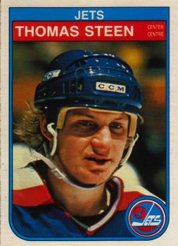 1982-83 O-Pee-Chee #391 Thomas Steen Front