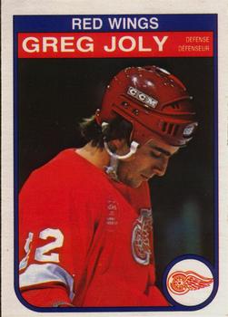1982-83 O-Pee-Chee #86 Greg Joly Front