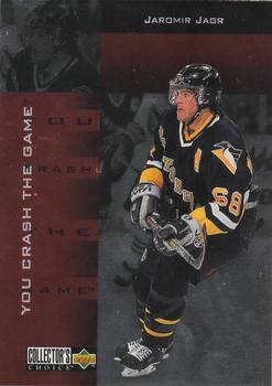 1996-97 Collector's Choice - You Crash the Game Silver Exchange #CR6 Jaromir Jagr Front
