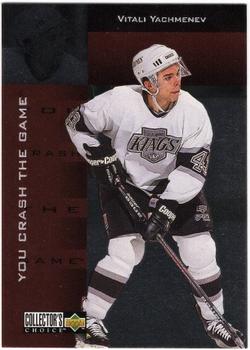 1996-97 Collector's Choice - You Crash the Game Silver Exchange #CR8 Vitali Yachmenev Front
