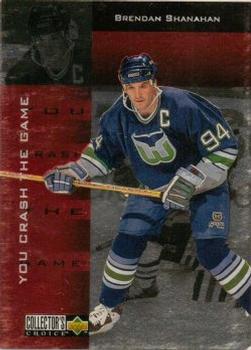 1996-97 Collector's Choice - You Crash the Game Silver Exchange #CR14 Brendan Shanahan Front