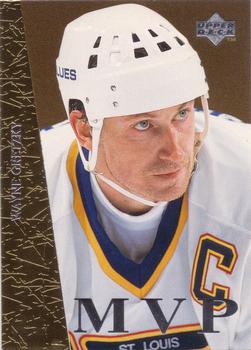 1996-97 Collector's Choice - Upper Deck MVP Gold #UD1 Wayne Gretzky Front