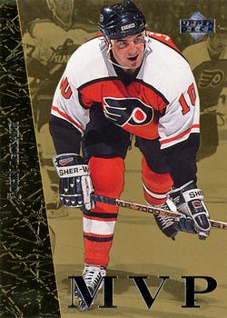 1996-97 Collector's Choice - Upper Deck MVP Gold #UD8 John LeClair Front