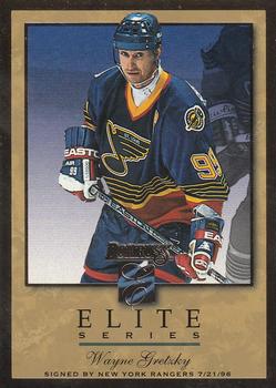 1996-97 Donruss - Elite Inserts Gold #2 Wayne Gretzky Front