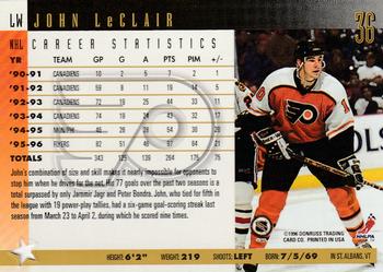 John Leclair Hockey Trading Card Database