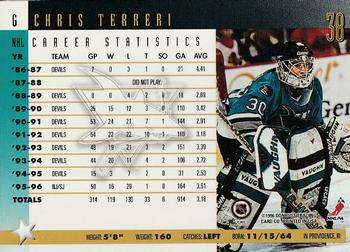 1996-97 Donruss - Press Proofs #38 Chris Terreri Back