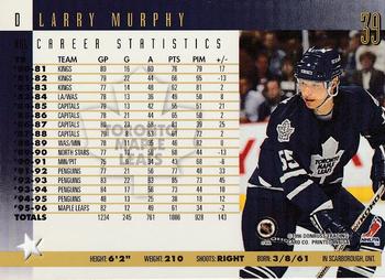 1996-97 Donruss - Press Proofs #39 Larry Murphy Back