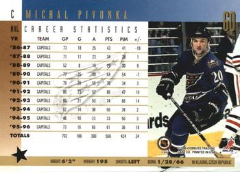 1996-97 Donruss - Press Proofs #60 Michal Pivonka Back