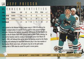 1996-97 Donruss - Press Proofs #79 Jeff Friesen Back