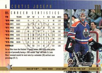 1996-97 Donruss - Press Proofs #110 Curtis Joseph Back