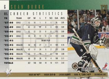 1996-97 Donruss - Press Proofs #121 Sean Burke Back