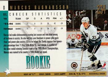 1996-97 Donruss - Press Proofs #234 Marcus Ragnarsson Back