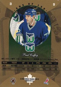 1996-97 Donruss Canadian Ice - Canadian Gold Press Proofs #9 Paul Coffey Back