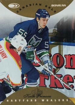 1996-97 Donruss Canadian Ice - Canadian Gold Press Proofs #27 Keith Primeau Front